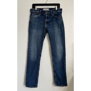 Dark Wash Hollister Slim Straight Epic Flex Jeans 32 x 32